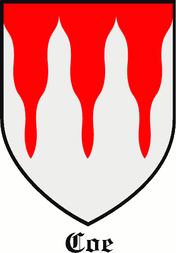 Coe family crest