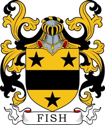 Fish family crest