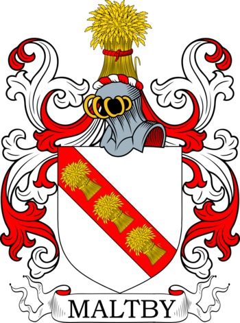 MALTBY family crest