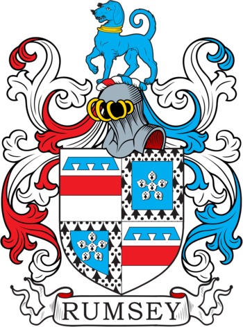 RUMSEY family crest